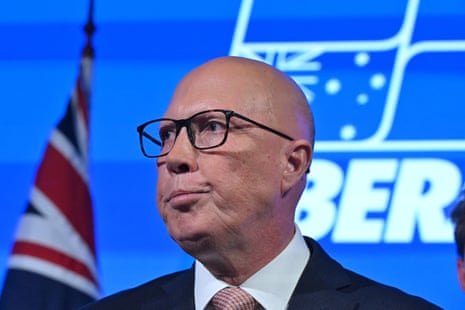 Former federal opposition leader Peter Dutton speaks at press conference