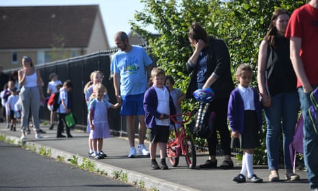 Children return to school on Monday in Costessey, Norfolk