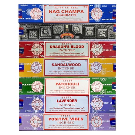 Satya Incense Gift Set displayed on a white background