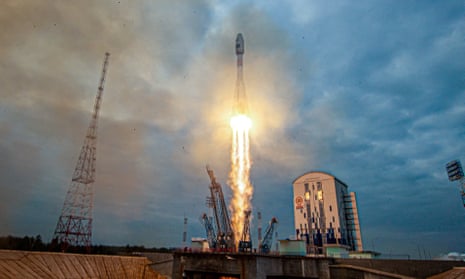 Rocket booster with Luna-25 lunar lander blasts off at Vostochny Cosmodrome on 11 August.