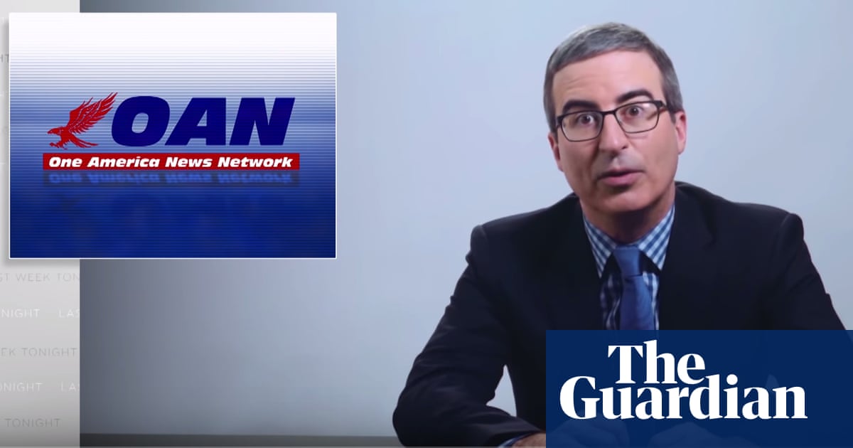 John Oliver takes on OAN: Fox News with even less shame and even fewer scruples