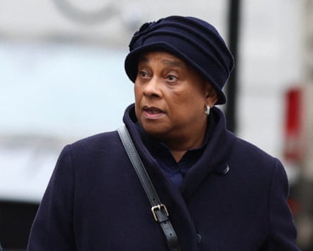 Doreen Lawrence outside court