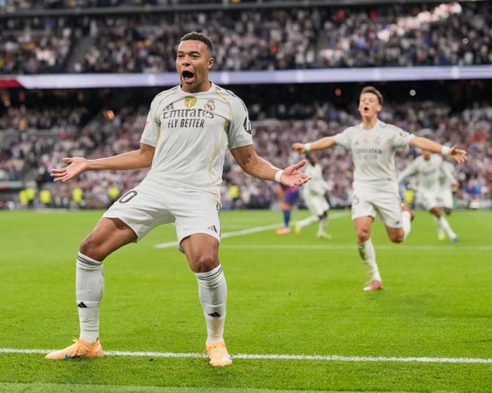 Real Madrid v Barcelona: La Liga – live updates