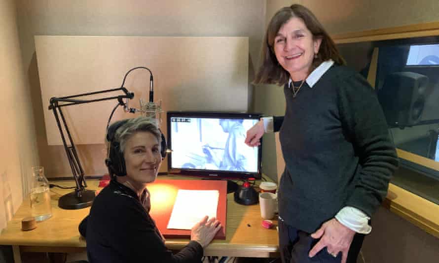Margy Kinmonth (right) with Tamsin Greig