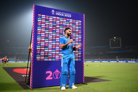 Virat Kohli of India.
