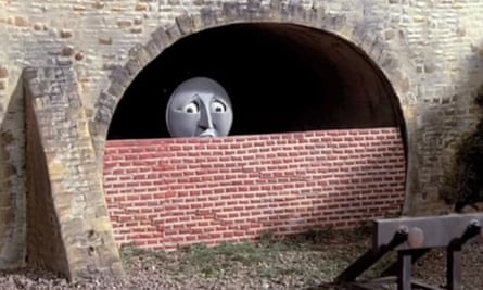 Henry, bricked up in a tunnel