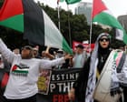 Standoff over site of rally against Israeli president as protest group prepares court challenge to NSW police powers