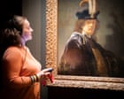 Relax with Rembrandt: artist’s self-portrait to take a slow tour of England