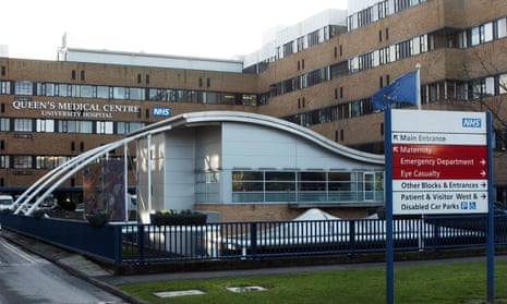 Queen's Medical Centre, Nottingham. 