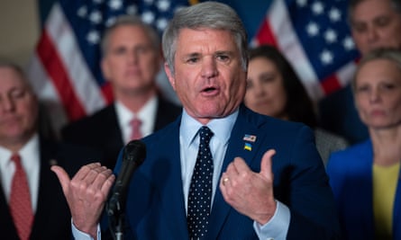 Michael McCaul, the Republican chair of the house foreign affairs committee.