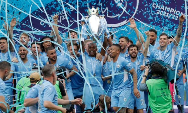 Manchester City are chasing a third successive Premier League title and a fifth in six seasons.