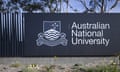 The logo of the Australian National University (ANU).