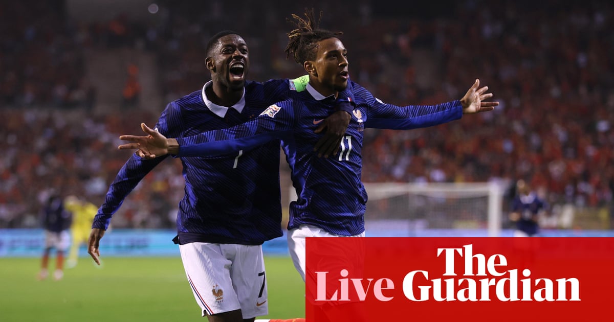 Belgium 0-1 France, Turkey 1-4 Italy and more: Nations League – live