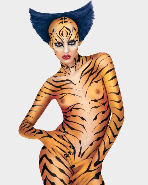 Purr-fect: the ‘sexy tiger’ makeup that led to a shoot for i-D.
