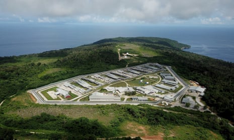 Australian Immigration Detention Centre on Christmas Island where Australian nationals are being quarantined after being evacuated from the epidemic-stricken Chinese city of Wuhan.