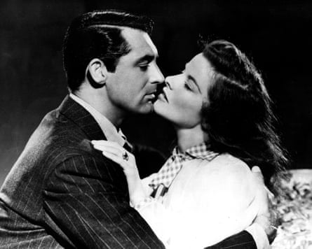 ‘One of the finest pairings in rom-com history’ … Cary Grant and Katharine Hepburn.