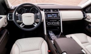 Inside story: the luxurious interior of the Discovery with its excellent touchscreen interface