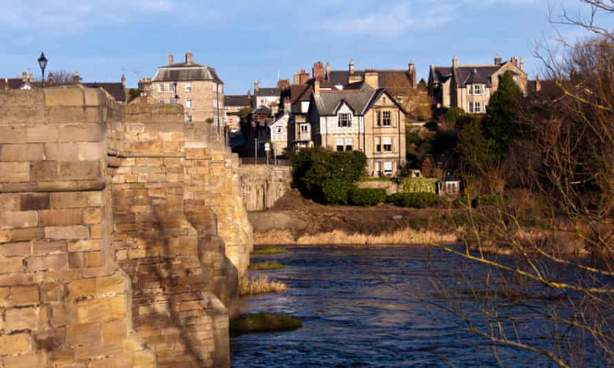 Corbridge, a small, popular town on the banks of the River Tyne in Northumberland