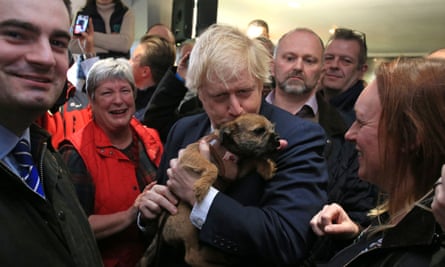 Boris Johnson at Sedgefield cricket club