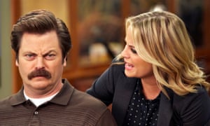 … alongside Amy Poehler in Parks and Recreation.