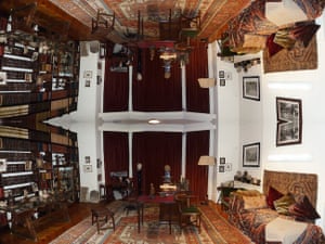 Mirror, mirror on the wall … Mark Wallinger’s Self-Reflection exhibit at the Freud Museum in London.