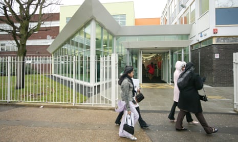 The exterior of Newham college’s Stratford campus.