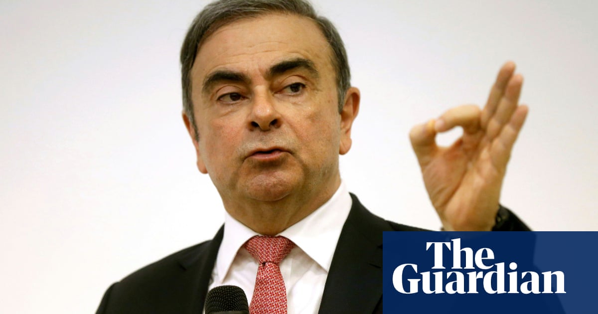Nissan launches $90m lawsuit against former chairman Carlos Ghosn