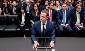 Mark Zuckerberg testifies in Washington. ‘Facebook and the other tech monopolies dwarf the power of the state.’