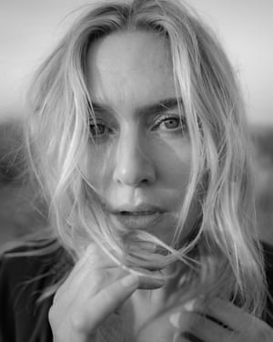 Kate Winslet shot on the English coast
