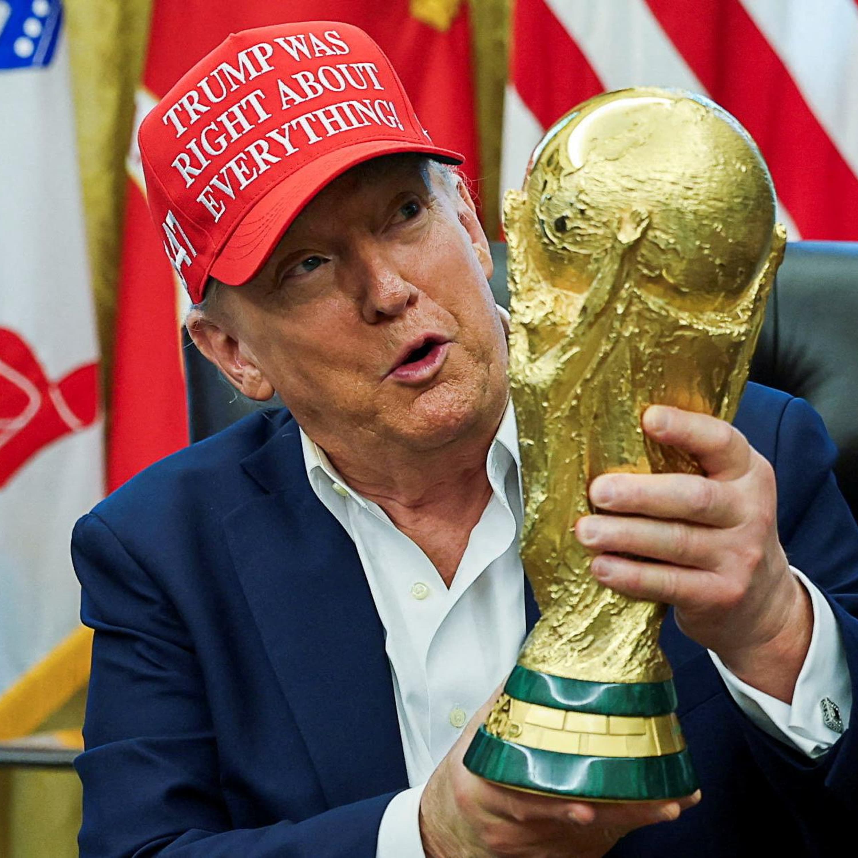 The World Cup’s Maga makeover The World Cup’s Maga makeover