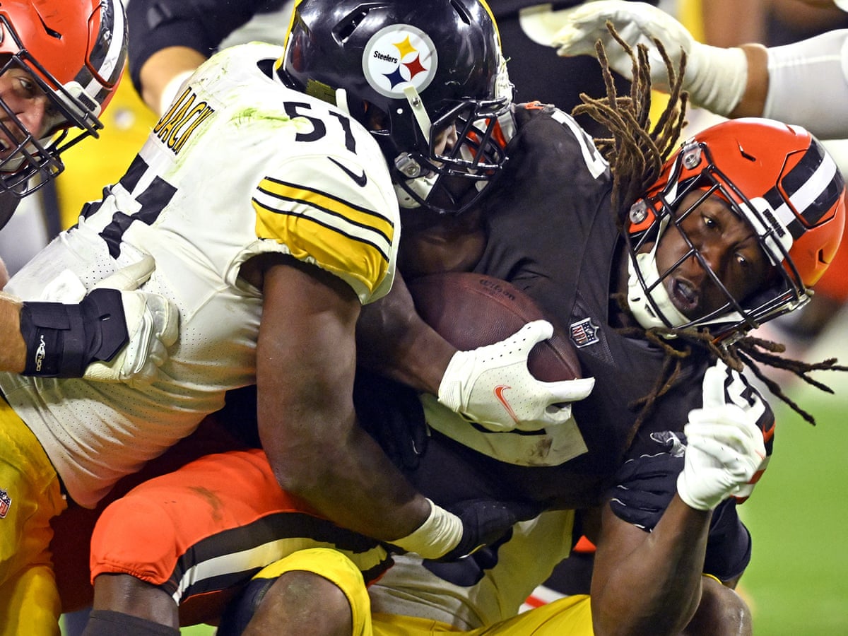 Cleveland Browns grind out win over Steelers to rebound from epic meltdown, NFL