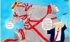 Donald Trump has the Republican party tied up in knots – cartoon