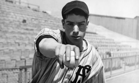 Joe DiMaggio in his time with the Seals