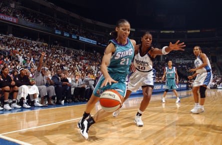 Allison Feaster (21) spent 10 seasons playing professionally successful nan WNBA.
