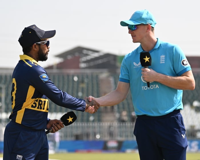 England v Sri Lanka: men’s tri-series cricket one-day international – live
