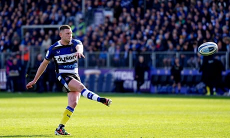 Bath move up to second in Premiership after late flurry sees off Sale