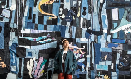 Tau Lewis, 26, has her first exhibition in Europe at The Hepworth Wakefield as part of the festival