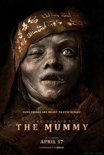 The poster for The Mummy