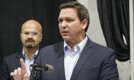 DeSantis polls strongly among Republican voters in surveys of possible presidential nominees for 2024.