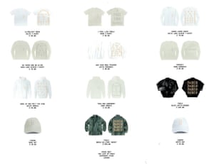 Kanye West’s pop up shop London collection