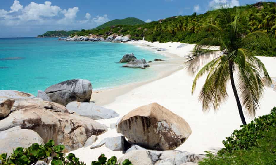 British Virgin Islands beach