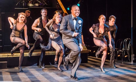 Museum theatre … Cuba Gooding Jr as Billy Flynn, centre, in Chicago.
