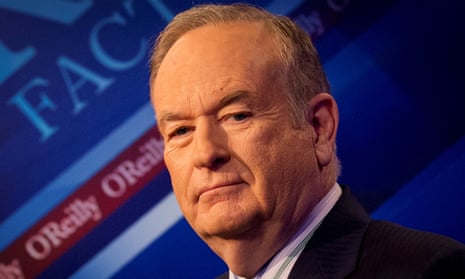 Bill O’Reilly poses on the set of his show The O’Reilly Factor, in New York in 2015.