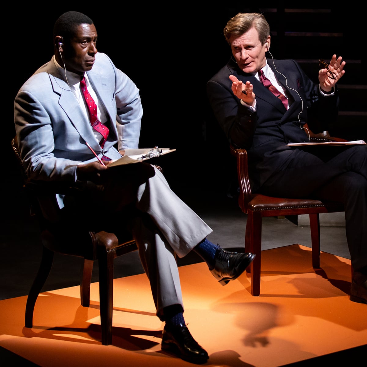 Best Of Enemies Review James Graham S Superb Study Of Media And Politics Theatre The Guardian Best Of Enemies Review James Graham S Superb Study Of Media And Politics Theatre The Guardian