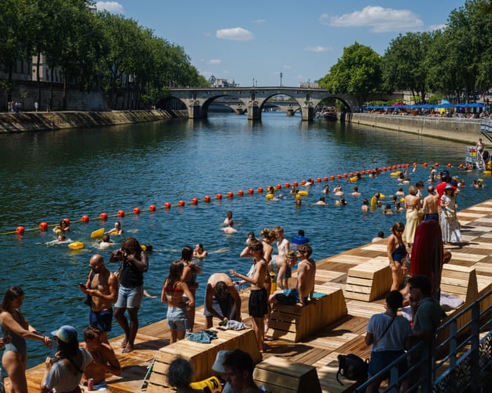 Paris cleaned up the Seine – and gave swimmers a new way to beat the heat. Will your city follow suit? | Helen Massy-Beresford