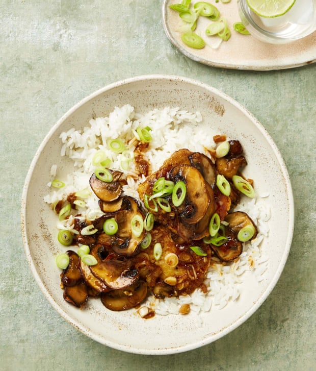 Meera Sodha’s tofu and mushroom bulgogi.