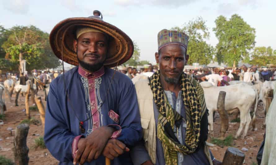 Two Fulani herdsmen.