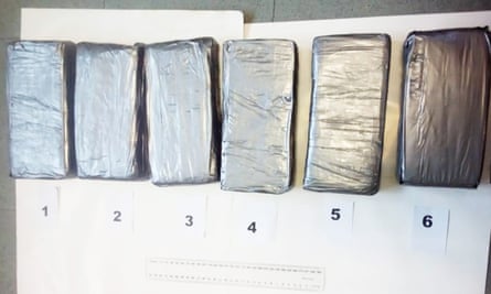 Part of the cocaine bust at Budi Budi in Papua New Guinea