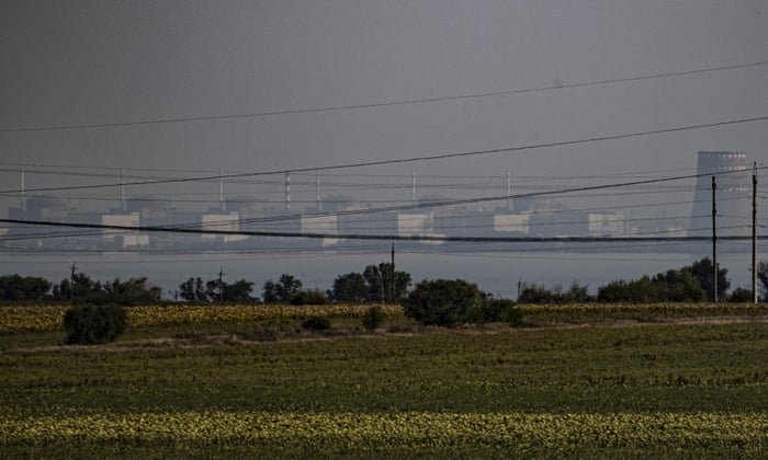 Zaporizhzhia Nuclear Power Plant pictured in Zaporizhzia, Ukraine.