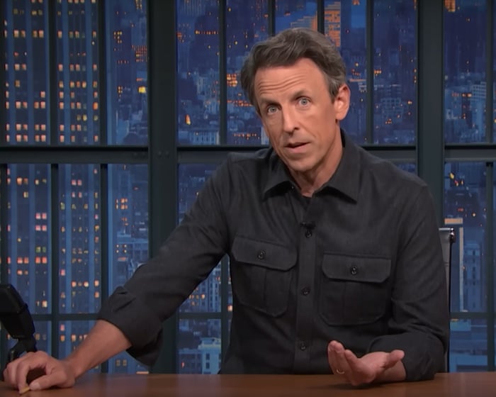 Seth Meyers on Charlie Kirk shooting: ‘Political violence is abhorrent to the highest ideals of this country’